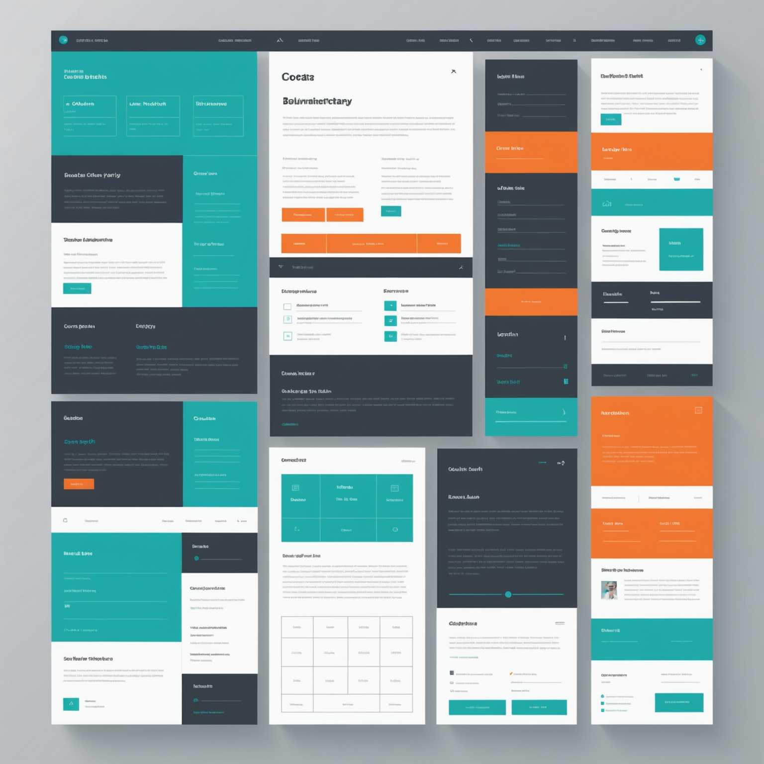 Homepage Wireframe Design