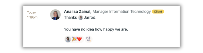 LPBWA team celebrating successful launch